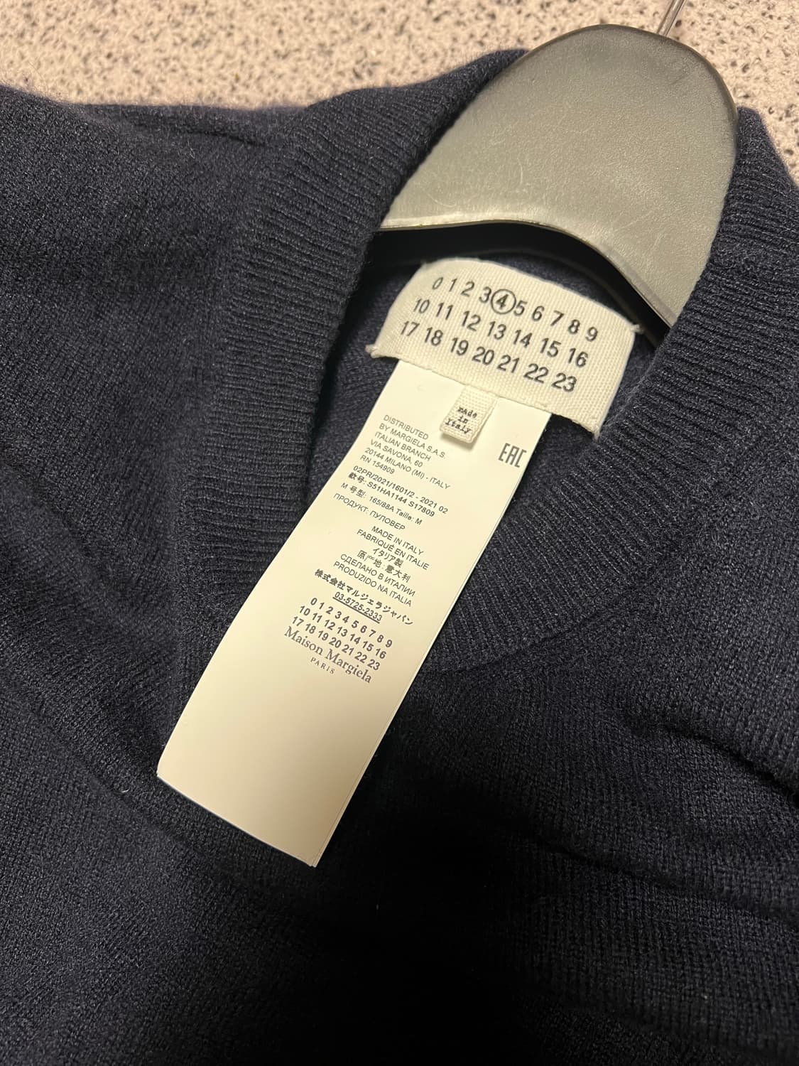 margiela cashmere knit sweater  상품이미지3