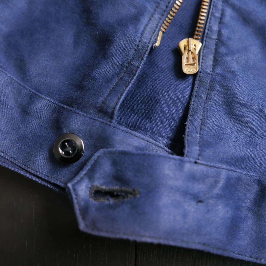 1950s French Moleskin Cyclist Jacket 105 상품이미지6