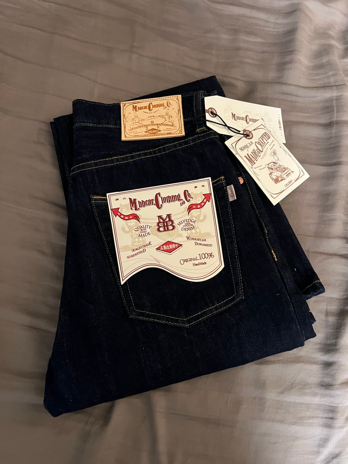 MBBCAR 세미부츠컷 진청 28 새제품 상품이미지1