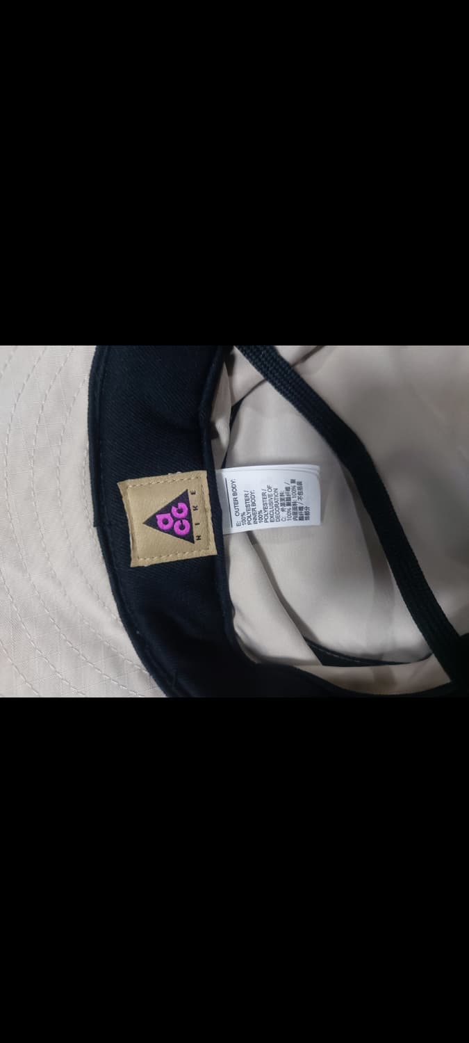 새제품 나이키 ACG 버킷햇 스트링 베이지 (카라비너 포함) 상품이미지7