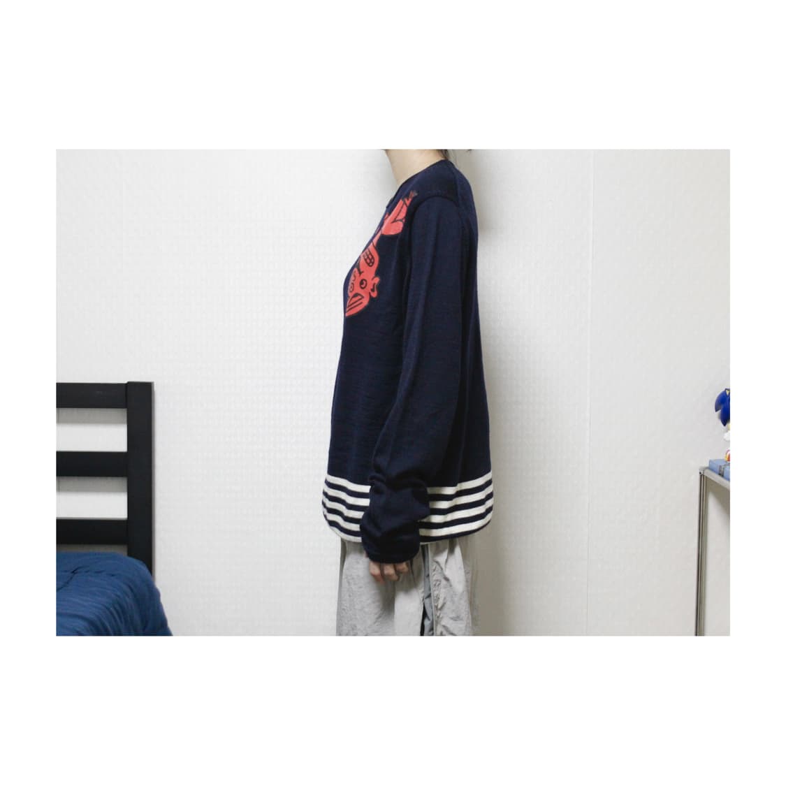 Noah Lyon Filp Creature Hem Stripe Knit 상품이미지3