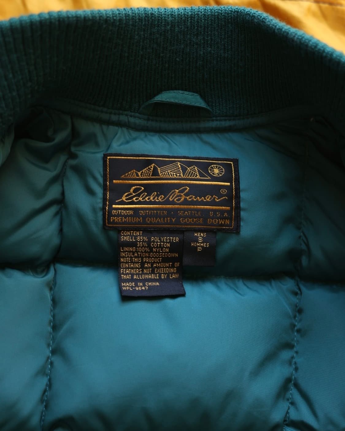 에디바우어 90s (코튼 쉘 타입) 케네디언 구스다운 베스트 상품이미지3