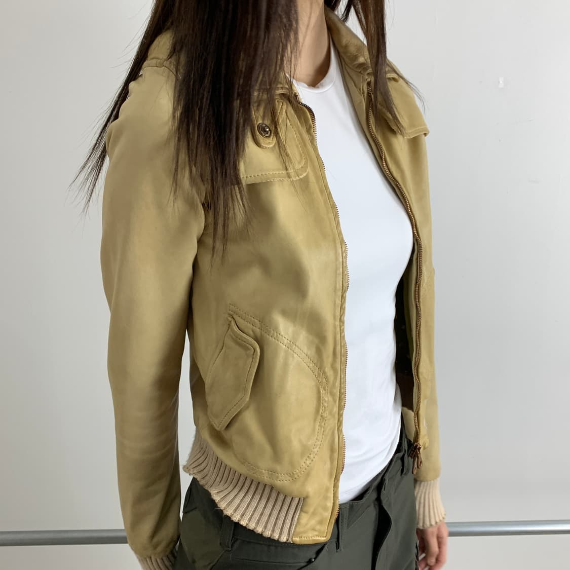 조르지오 브라토 램스킨 레더 자켓 상품이미지3