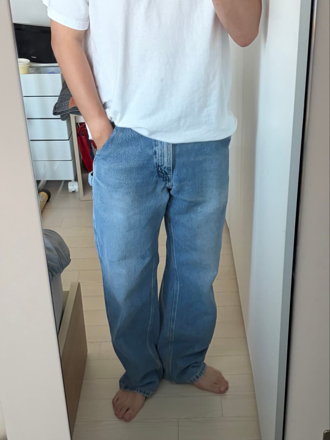 Carhartt 빈티지 칼하트 카펜터 데님 워크 팬츠 30 상품이미지6