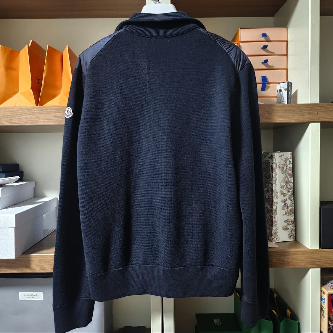 21FW 몽클레어 트리콧 김현우 니트 패딩 M 상품이미지2