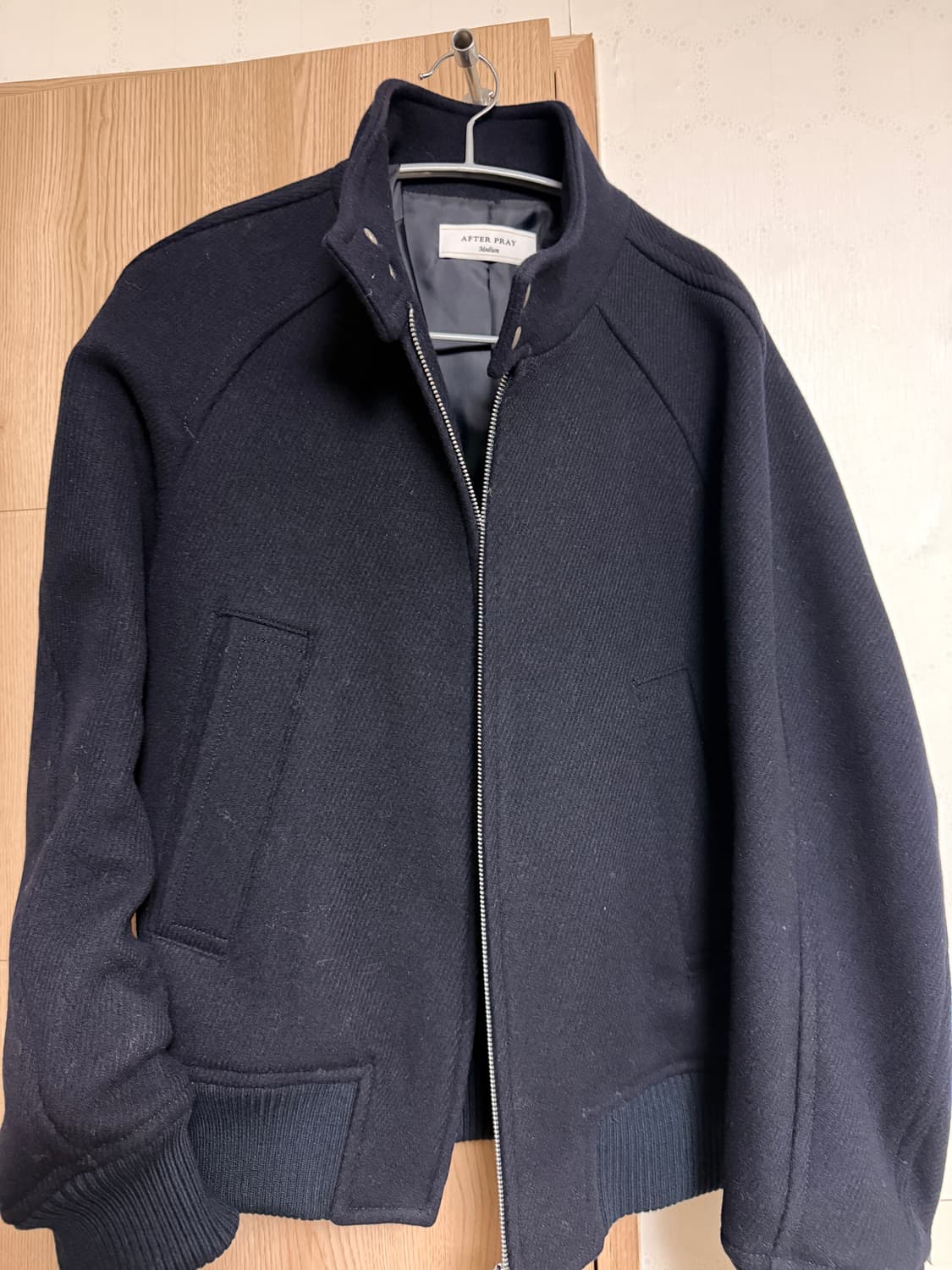 에프터프레이 리가즈 해링턴 블루종 네이비 m색상 상품이미지2