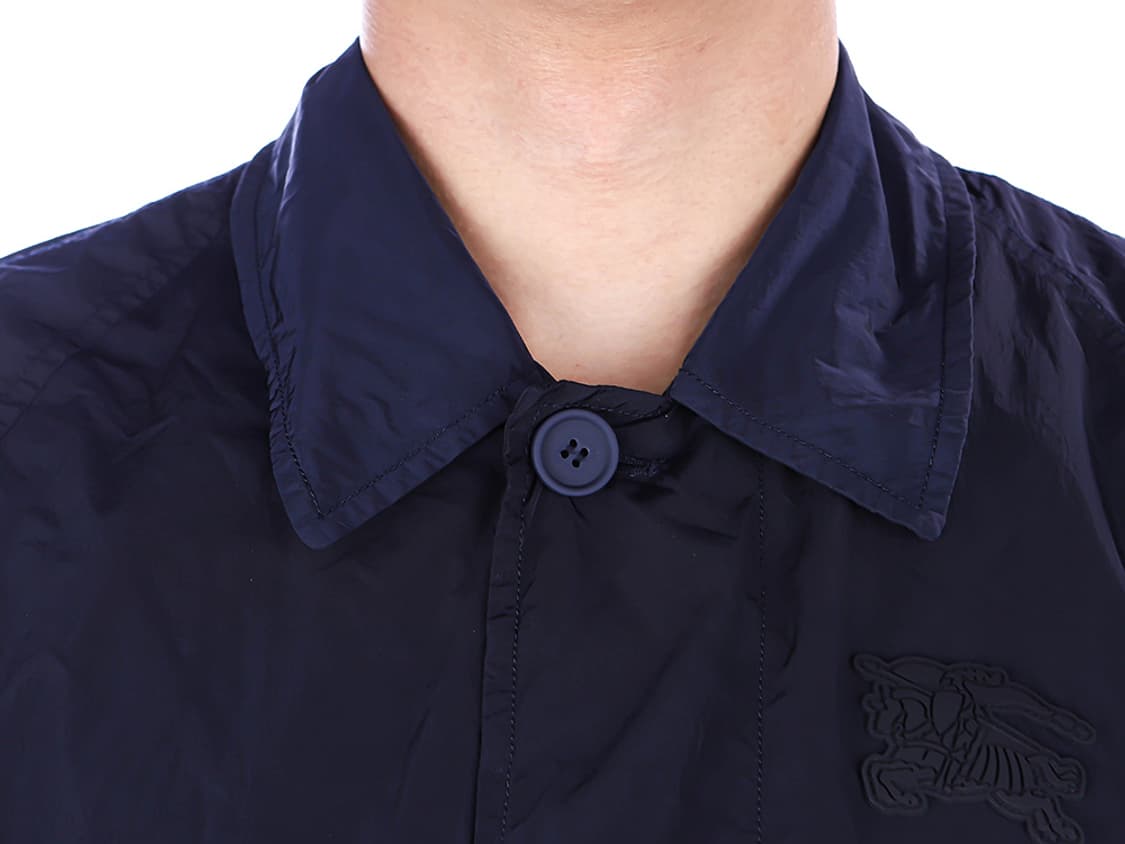 [M] 버버리 EKD 로고 패치 캠든 카 코트 남성 8067471  상품이미지5