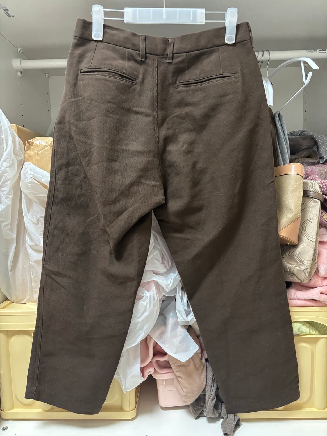 니코앤드 브라운 팬츠 갈색 모리걸 3사이즈 상품이미지2