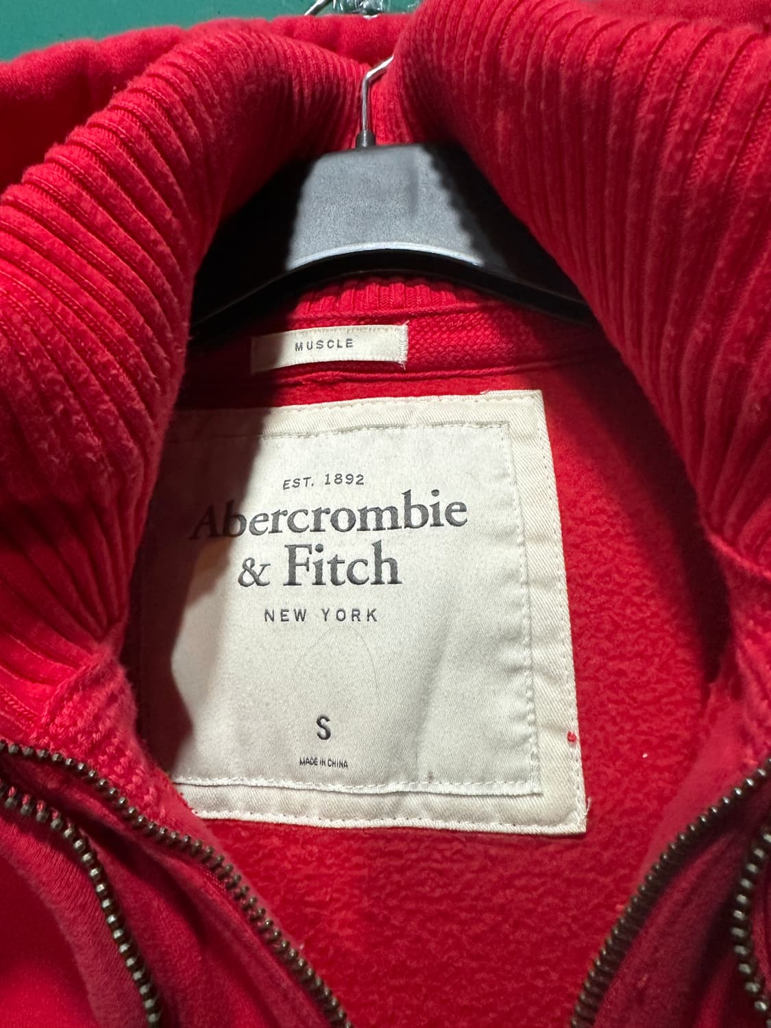 아베크롬비 순록 기모 후드집업 S 상품이미지4