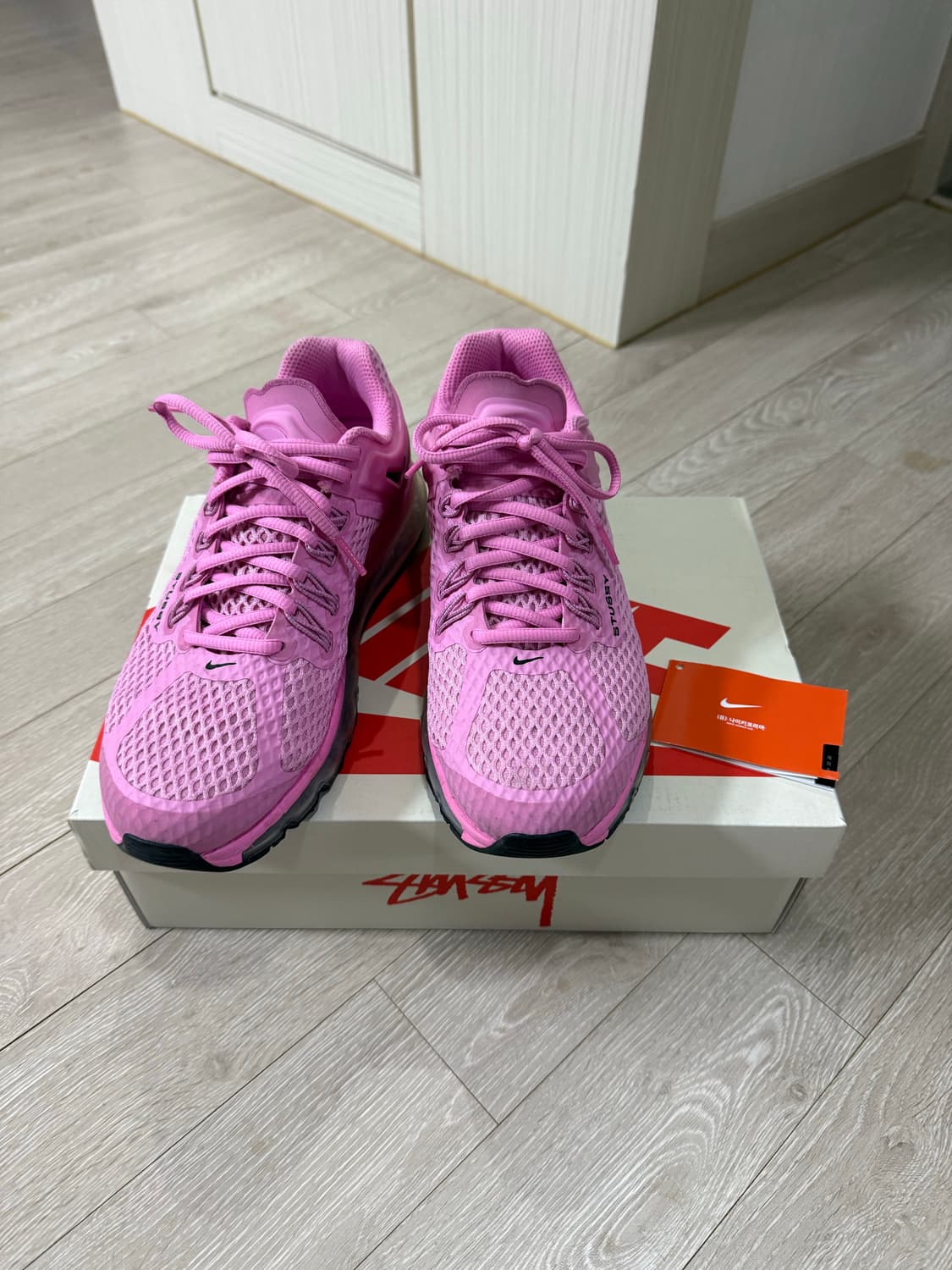 나이키 스투시 에어맥스 2013 핑크 상품이미지1