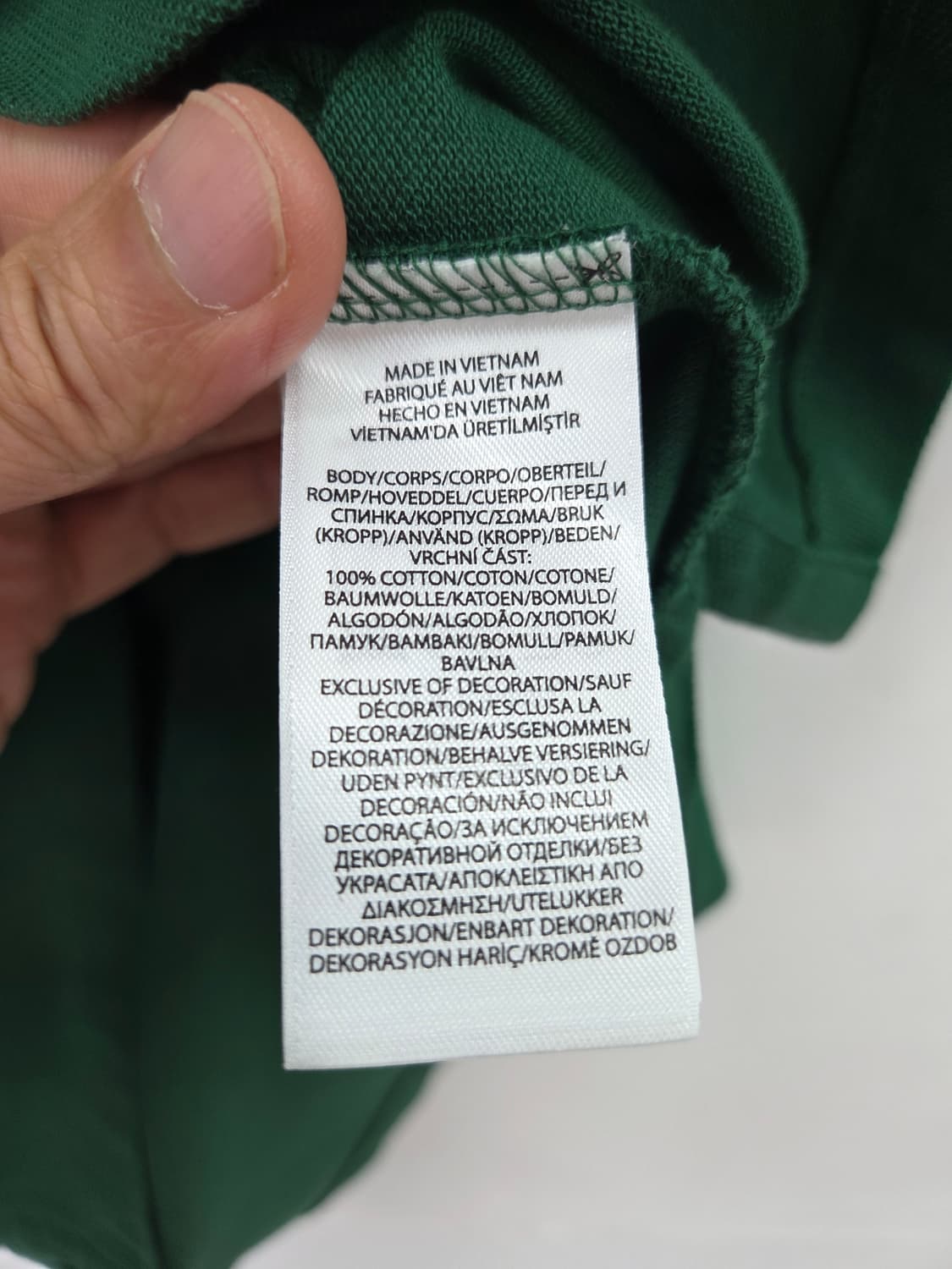 L QR정품 폴로 랄프로렌 녹색 반팔 폴로셔츠 상품이미지6