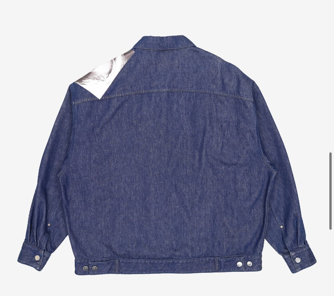 [M] 라프시몬스 프린트 데님 셔츠 자켓 punkette 상품이미지2