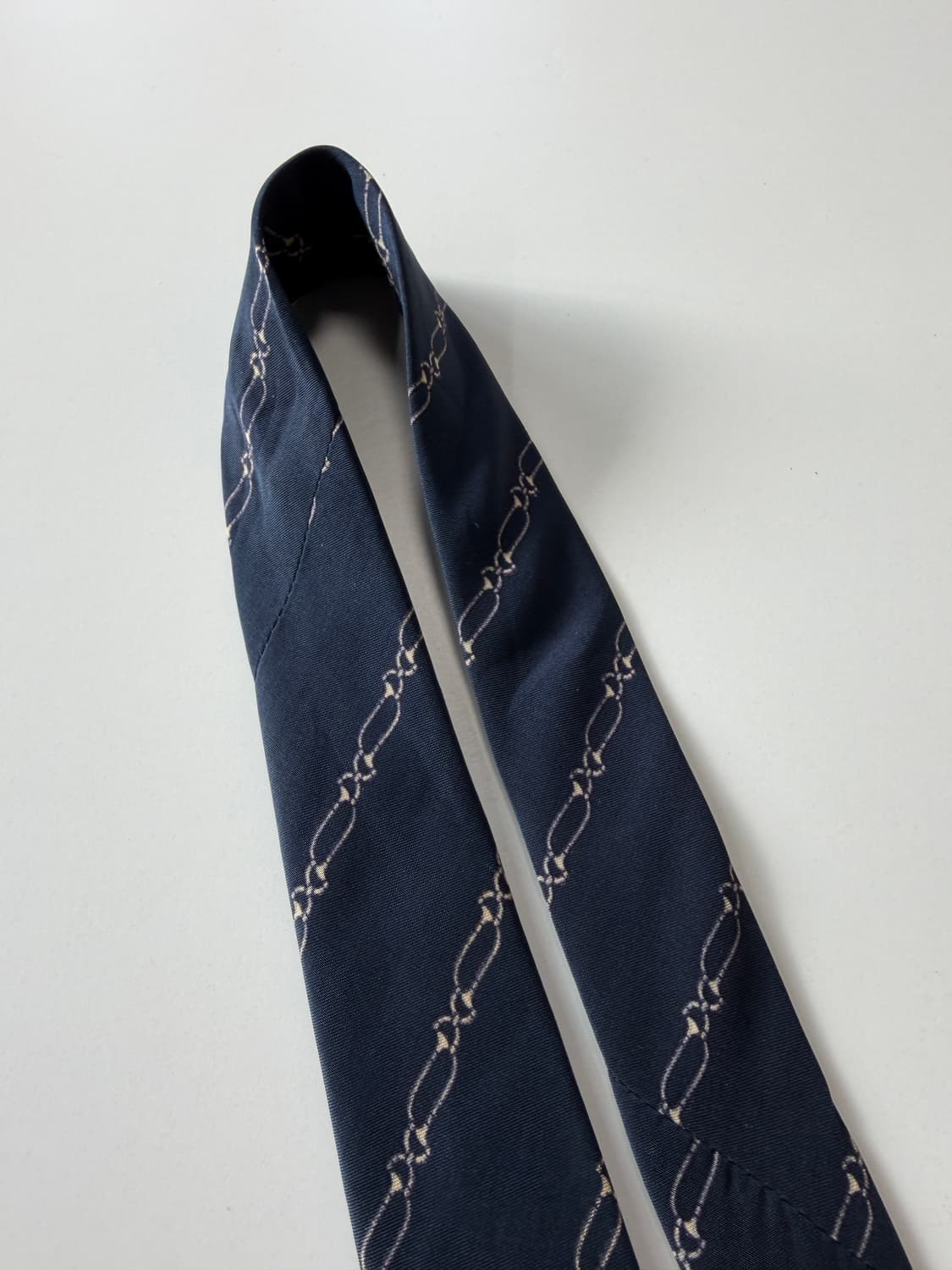 롱샴 (LONGCHAMP) 실크 넥타이 7.7cm 상품이미지7