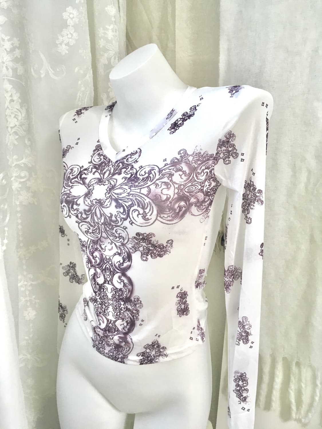 오리엔탈 펑크 프린팅 롱슬리브 상품이미지6