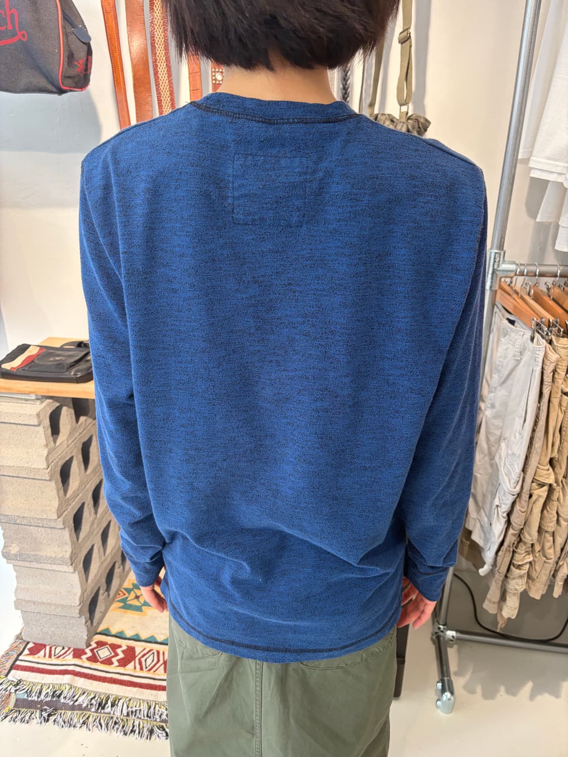 Hollister 로고 롱슬리브 티셔츠 S 상품이미지2