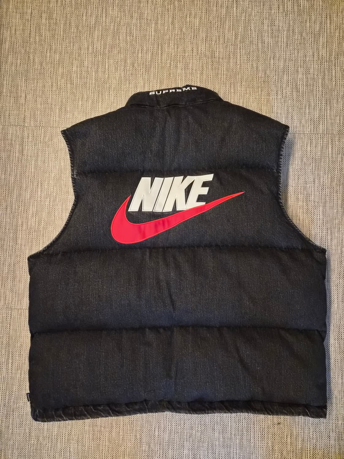 슈프림 나이키 데님 퍼퍼 베스트 상품이미지2