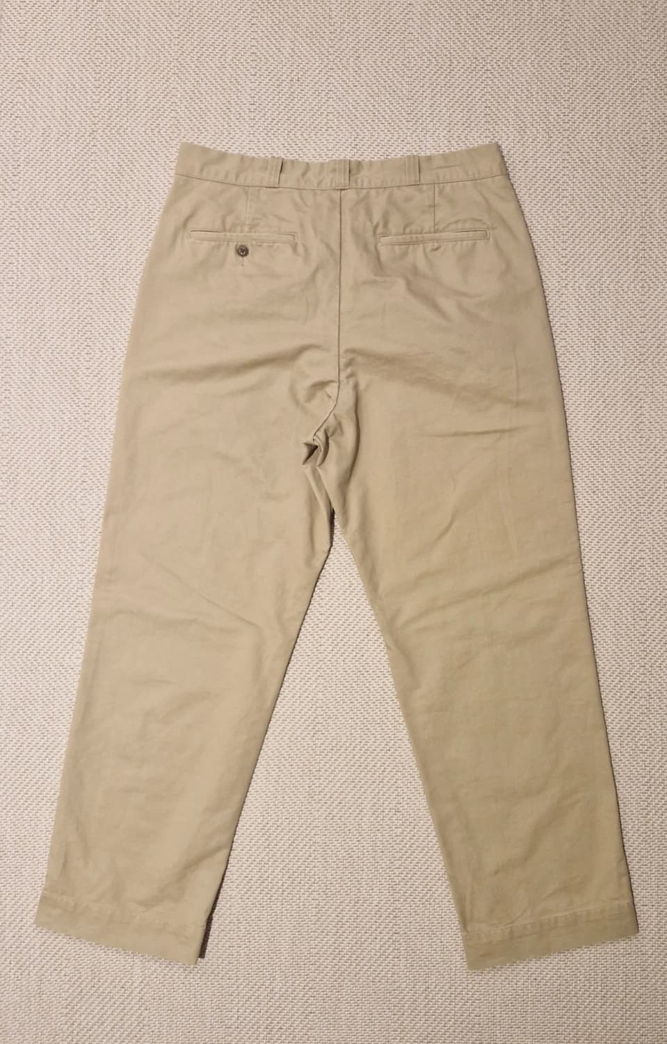 아웃스탠딩 와이드 오피서 치노 팬츠 L  상품이미지3