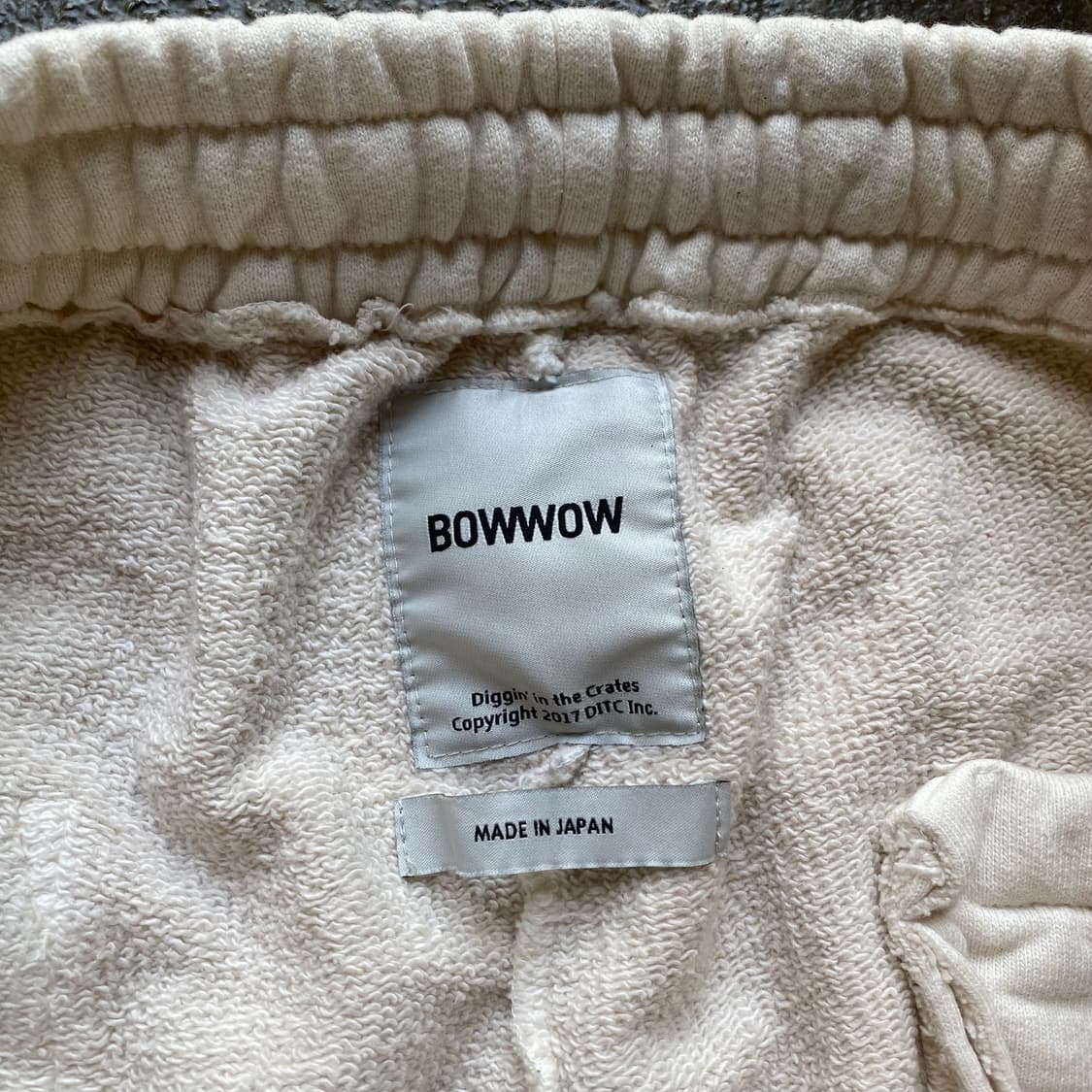 (2XL) 바우와우 에이징 데미지 스웻팬츠 상품이미지4