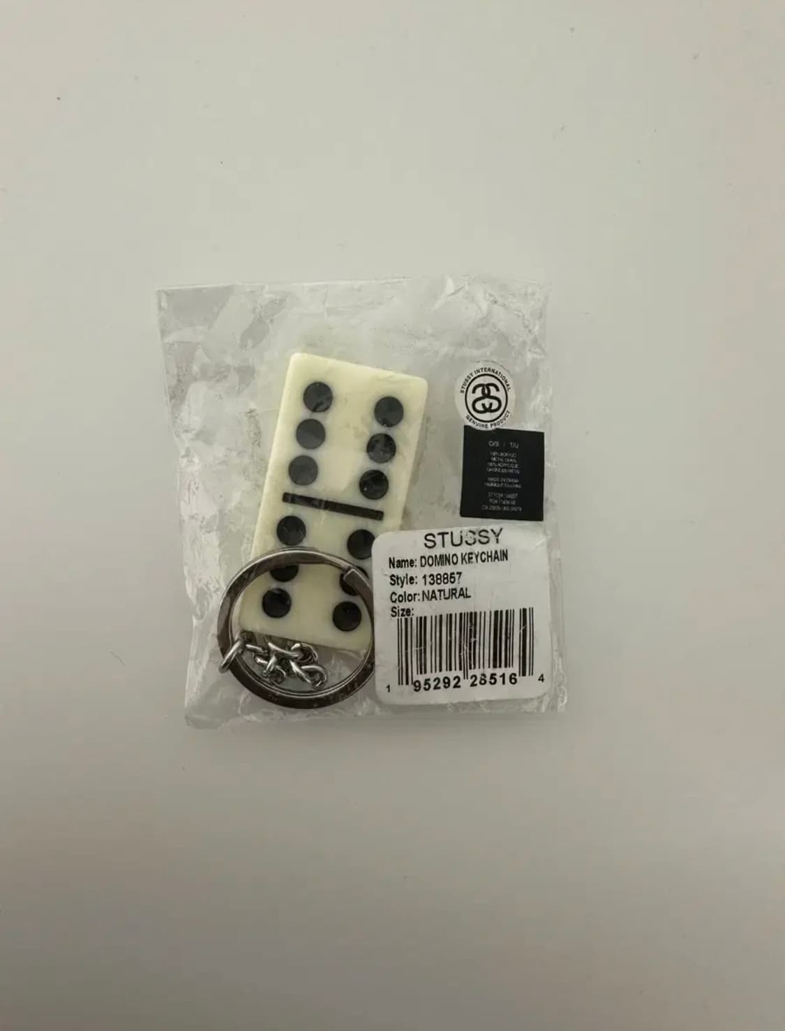 스투시 도미노 키체인 네츄럴 상품이미지2