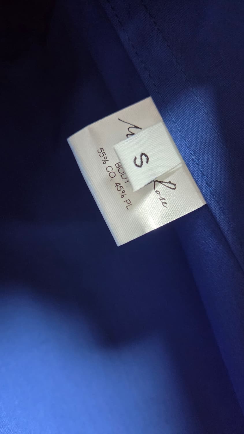 마틴로즈 본디드 셔츠 S 상품이미지5