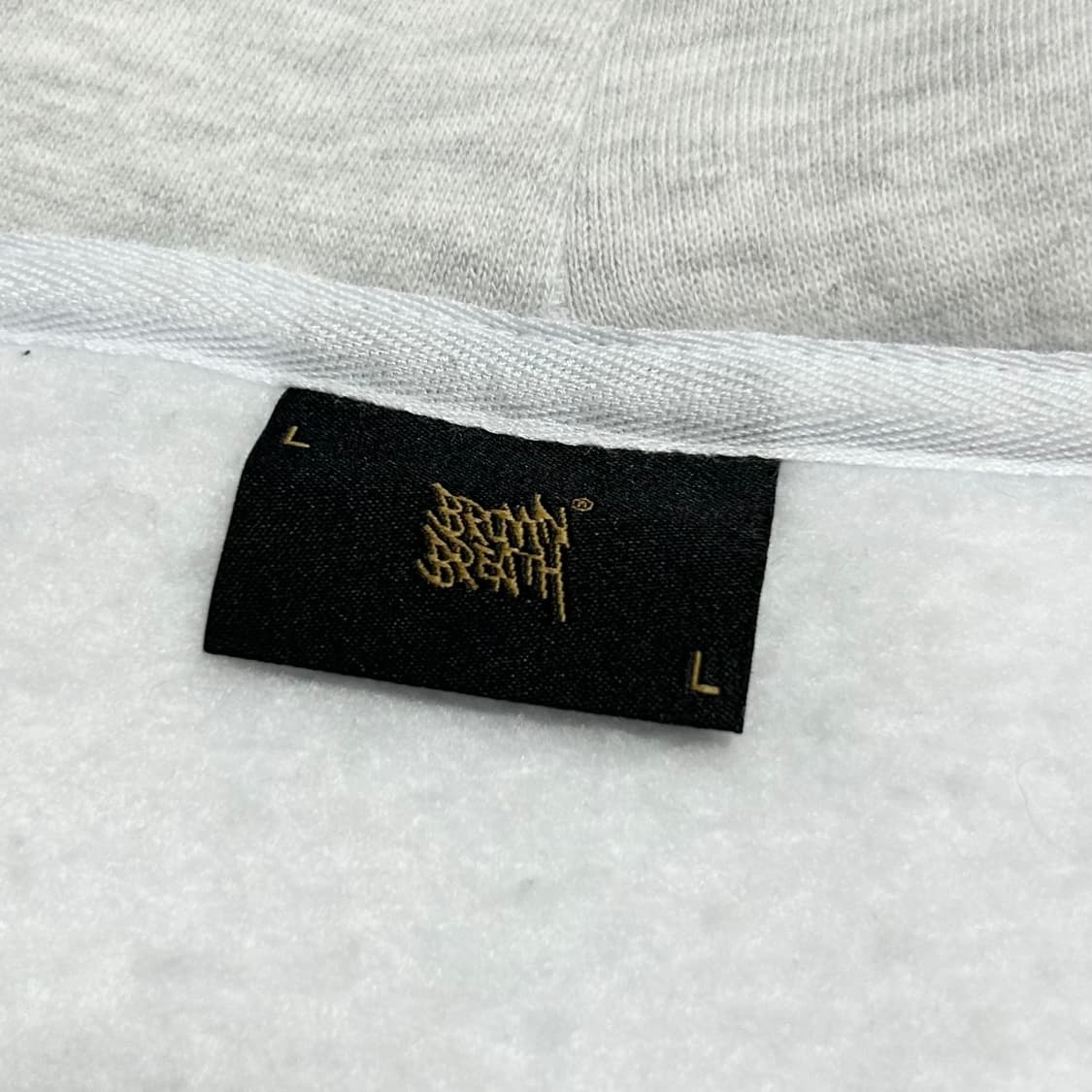 [L] Brown breath 브라운브레스 기모 후드티 상품이미지5