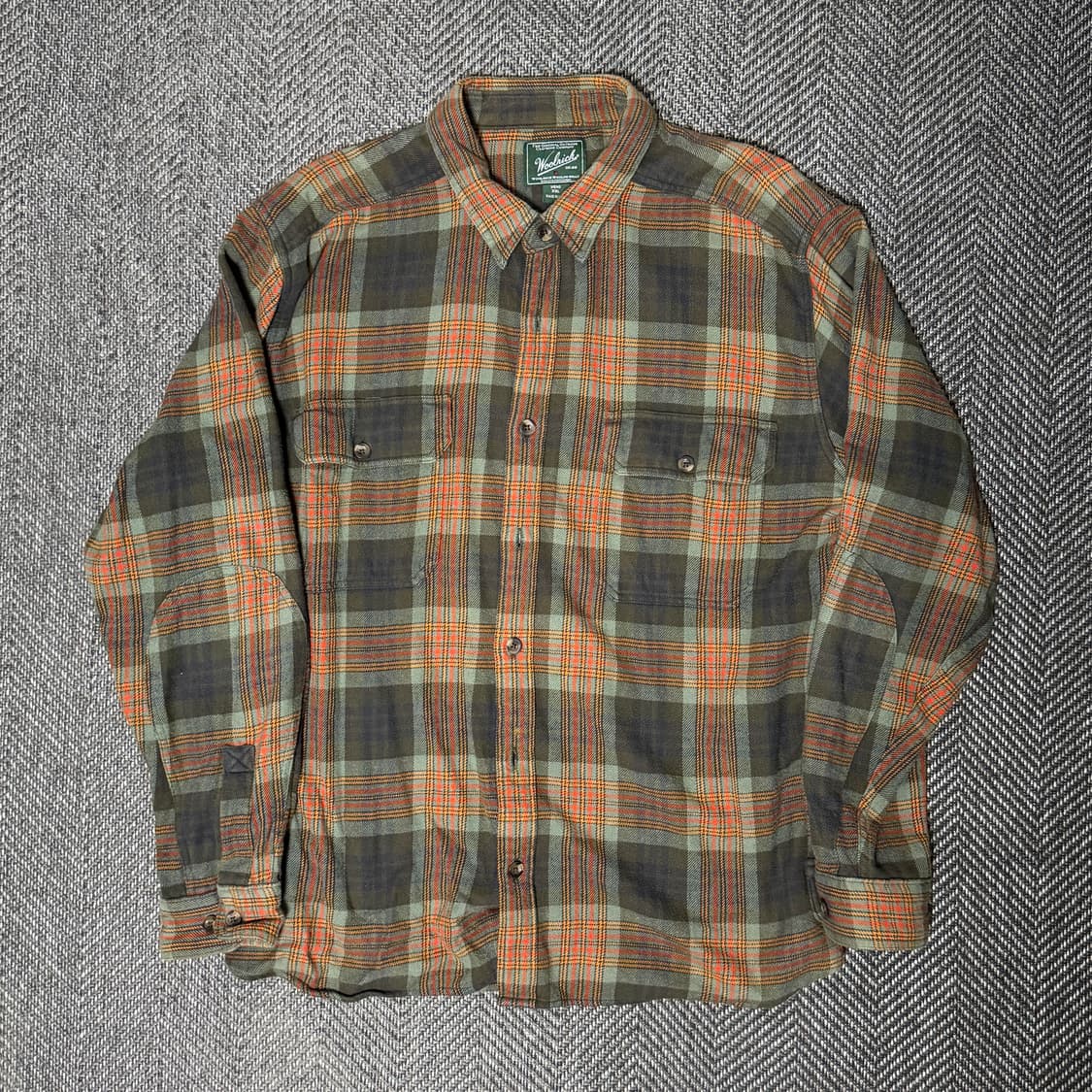 woolrich울리치 체크 남방 긴팔 셔츠 XXL 상품이미지1