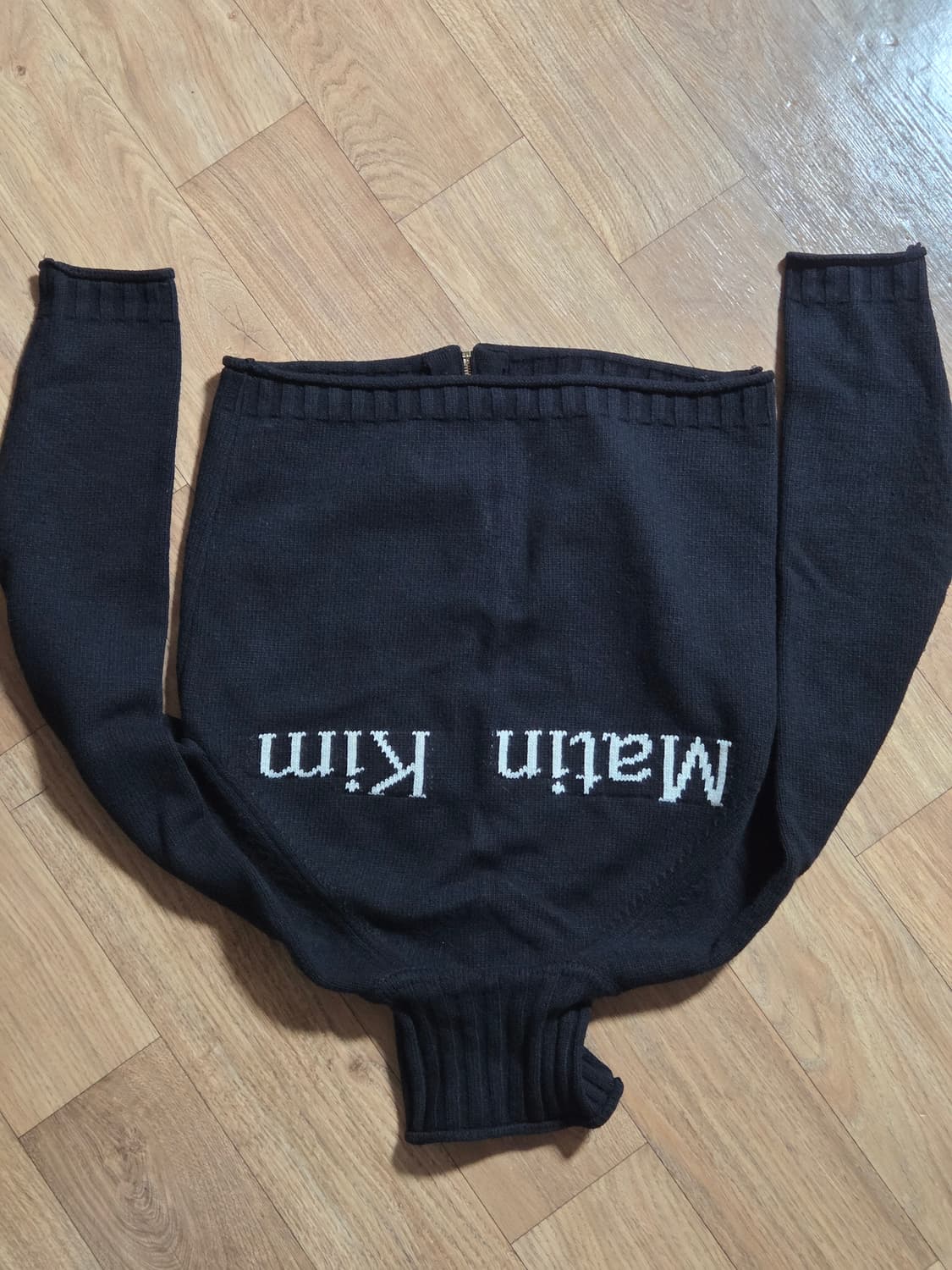 마뗑킴 니트 집업 상품이미지3