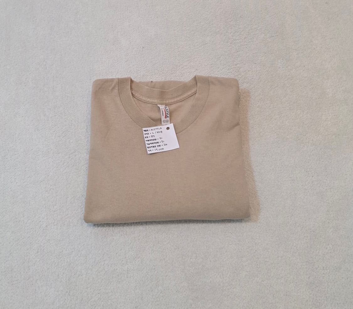 ALSTYLE 무지 반팔티 상품이미지4