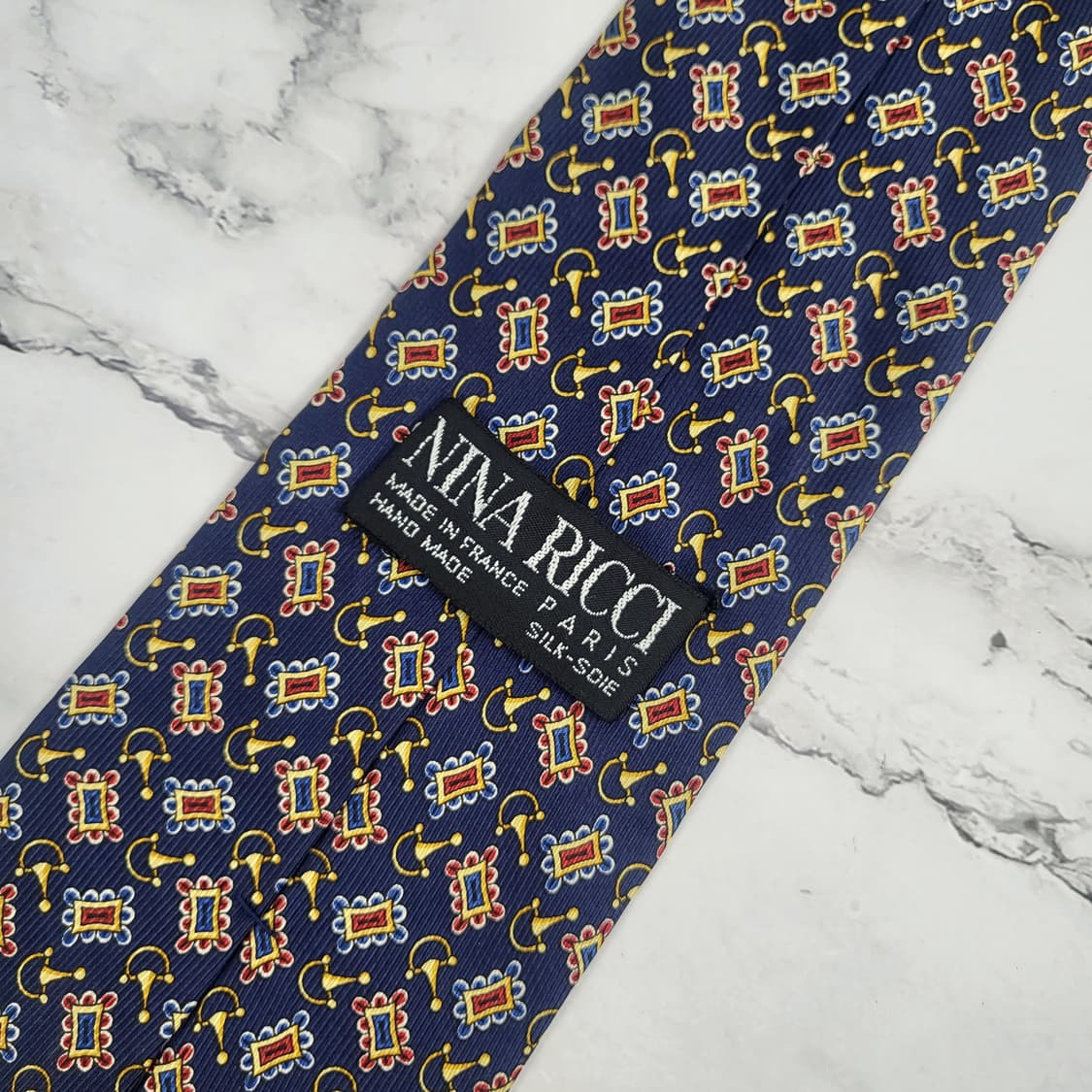 NINA RICCI 니나리치 실크 넥타이 RBFC7488_0230-17 상품이미지5