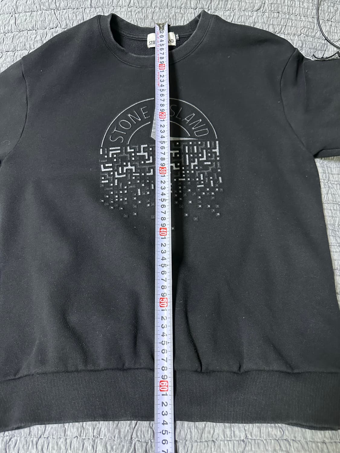 스톤아일랜드 블랙 프린팅 맨투맨 54 상품이미지6