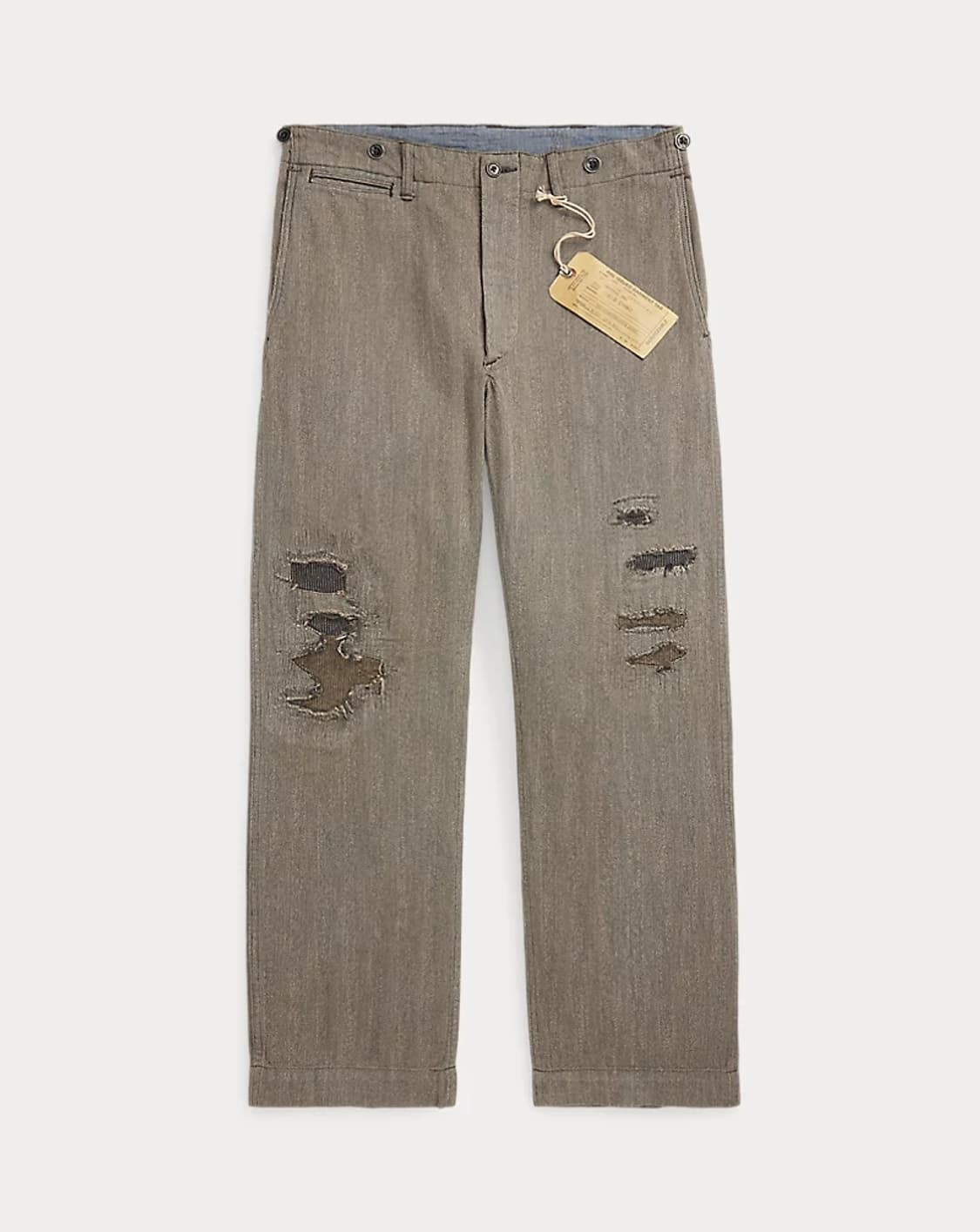 [31/30 새상품] RRL 25FW 디스트레스트 헤링본 팬츠 상품이미지1