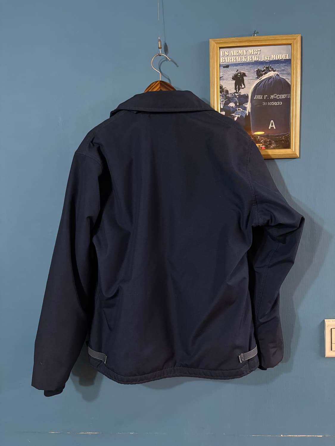 90's U.S Navy A-2 Deck Jacket. 상품이미지9