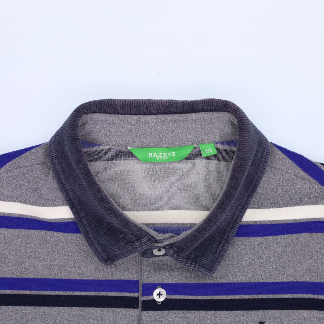 100 헤지스 골프 코듀로이 카라 피케 긴팔 티셔츠 4232 상품이미지5