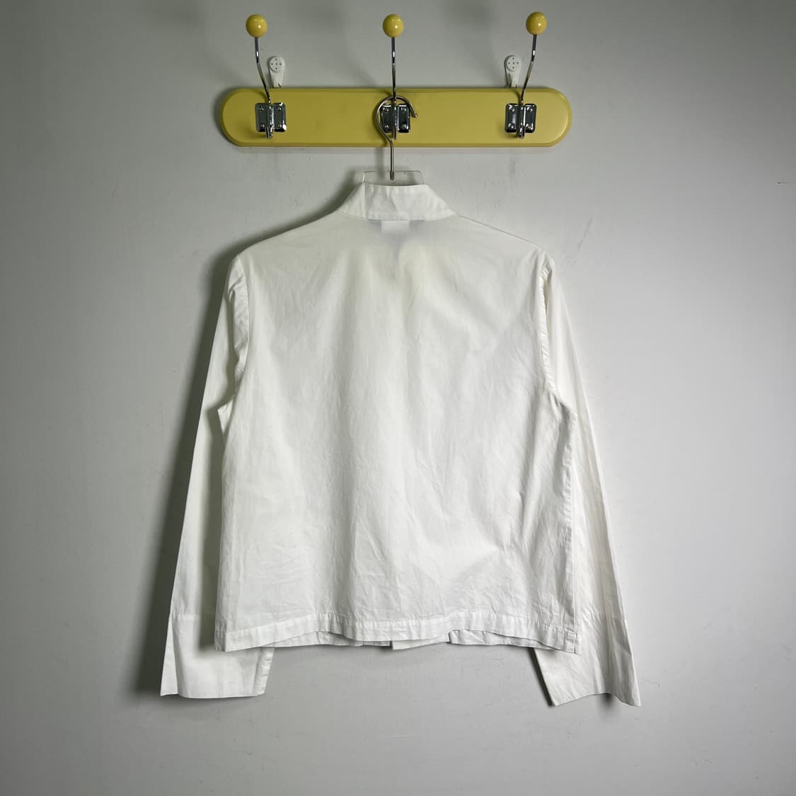 16ss 꼼데가르송 블랙 코튼 브로드 차이나 셔츠 S 상품이미지3