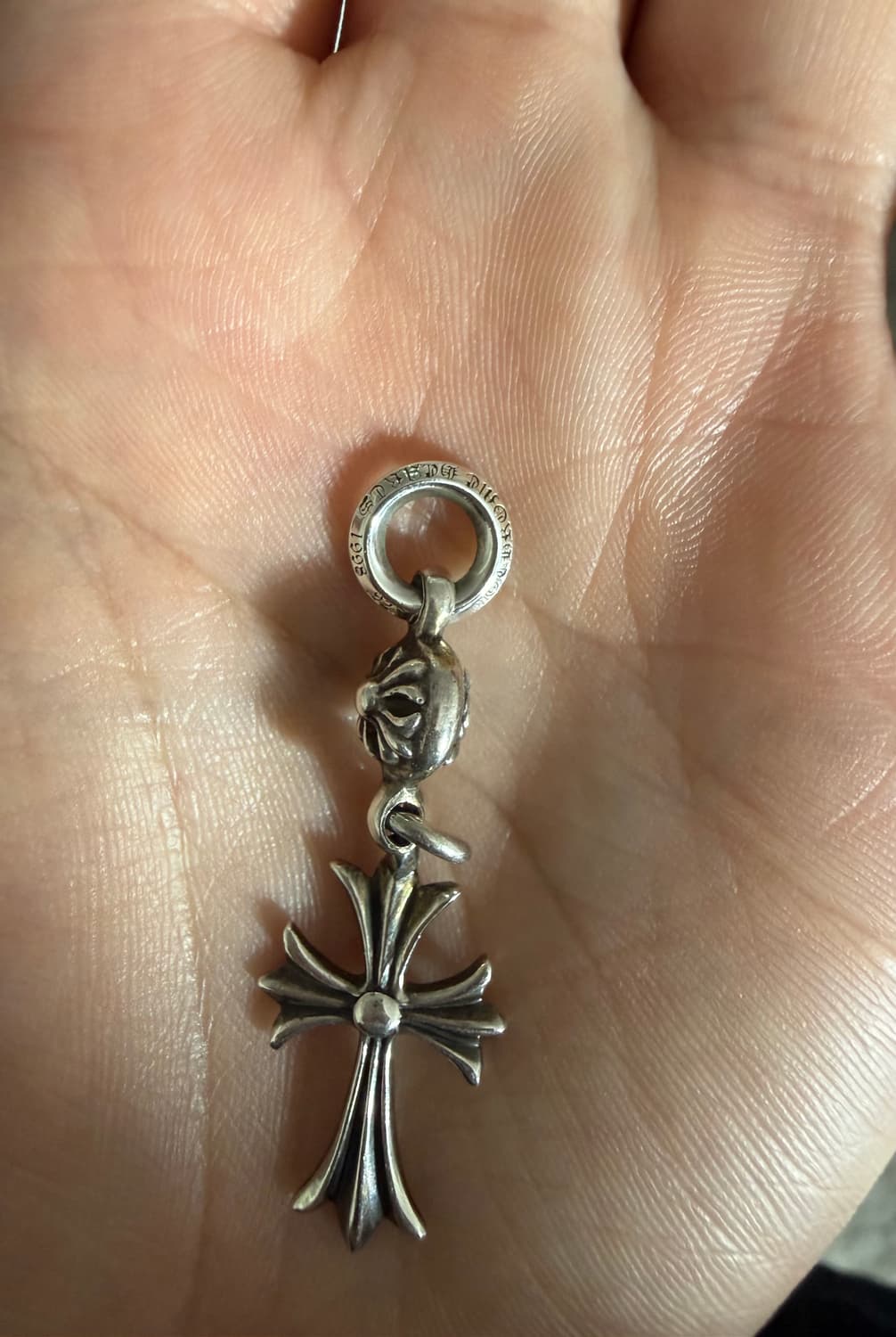 크롬하츠 원볼타이니 크로스 펜던트 상품이미지4