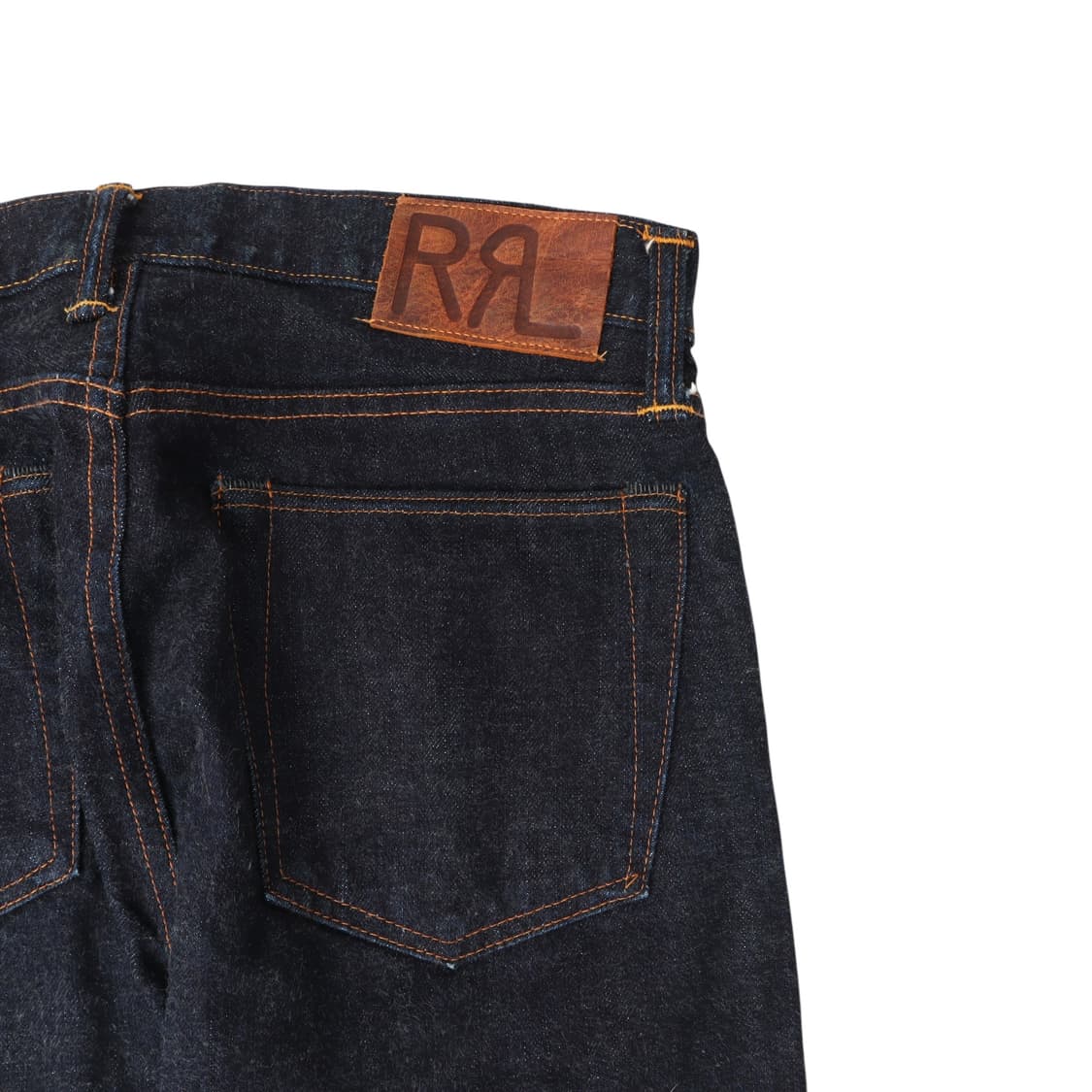 RRL 더블알엘 로우 스트레이트 재팬 우븐 셀비지 데님팬츠 상품이미지3