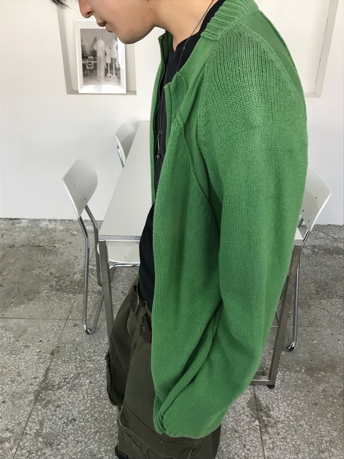 아르마니 익스체인지 패널 집업 상품이미지1