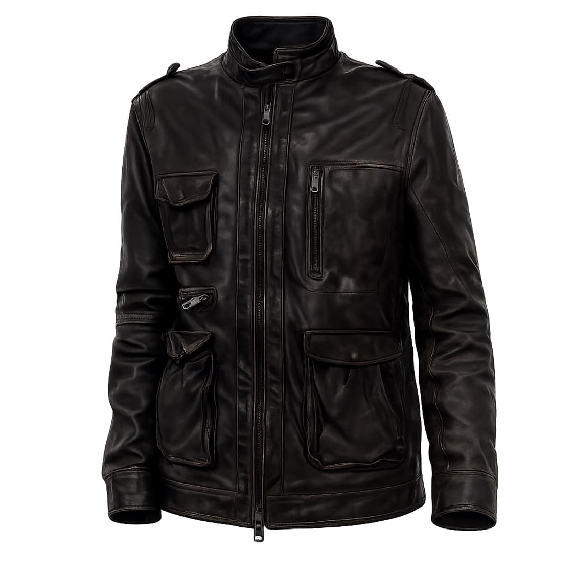 leather field jacket 상품이미지2