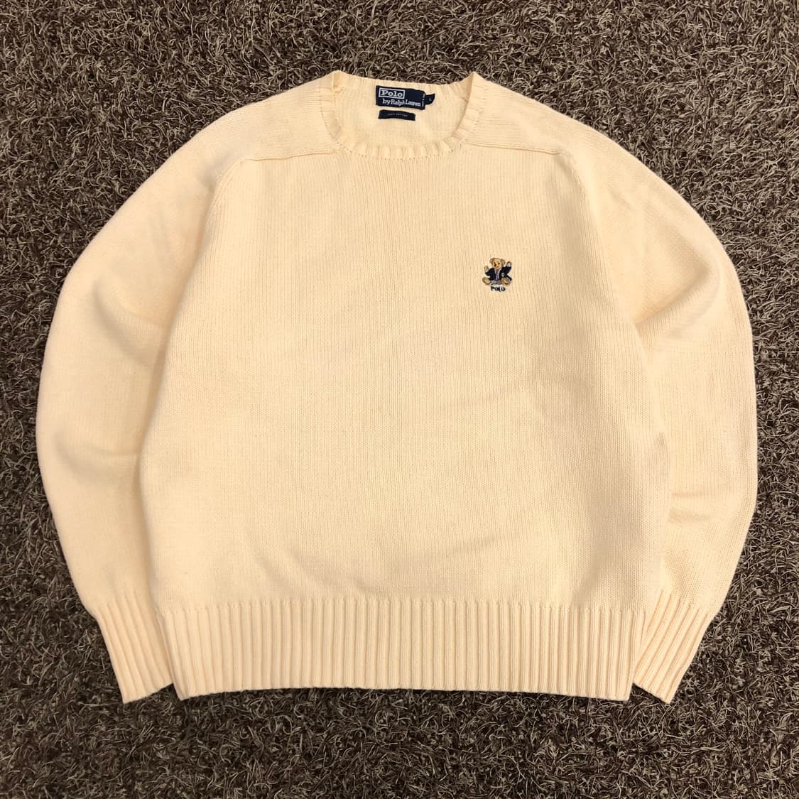 폴로 랄프로렌 베어 아이보리 니트 상품이미지1