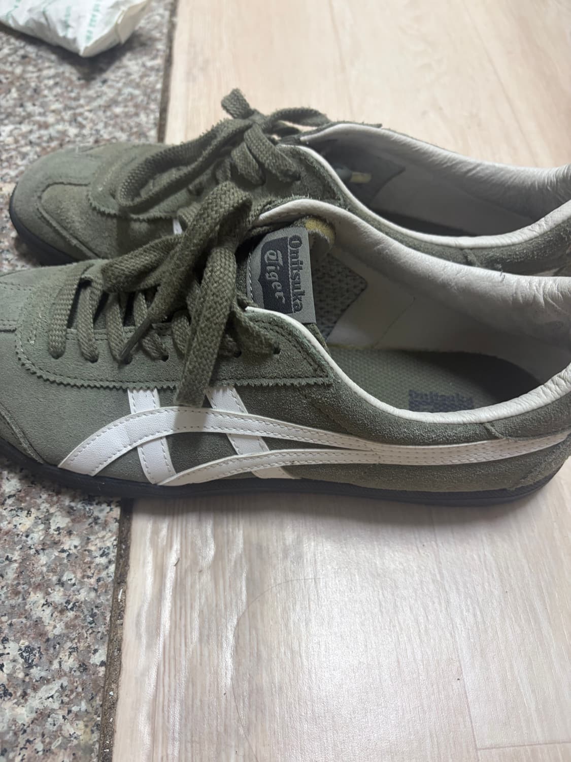 [265, 상태 S급] 오니츠카 토쿠텐 카키(번트 그린) 상품이미지3