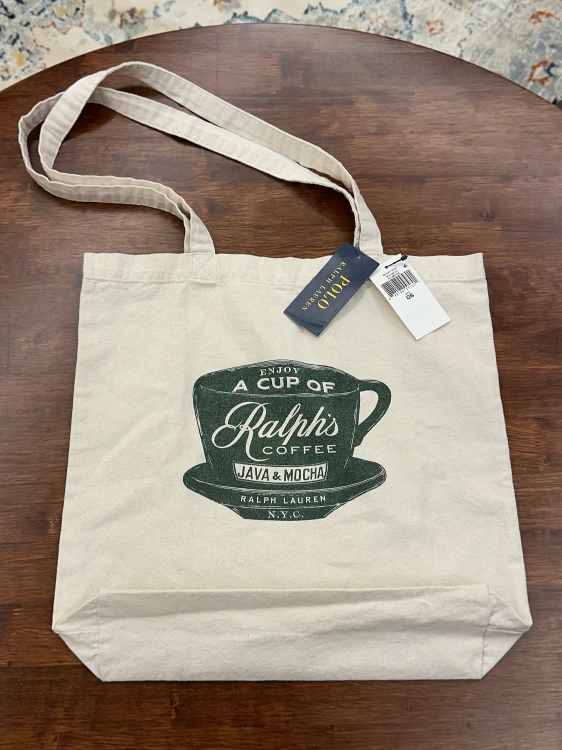 [새제품] 폴로 랄프로렌 랄프스 커피 굿즈 에코백 상품이미지1