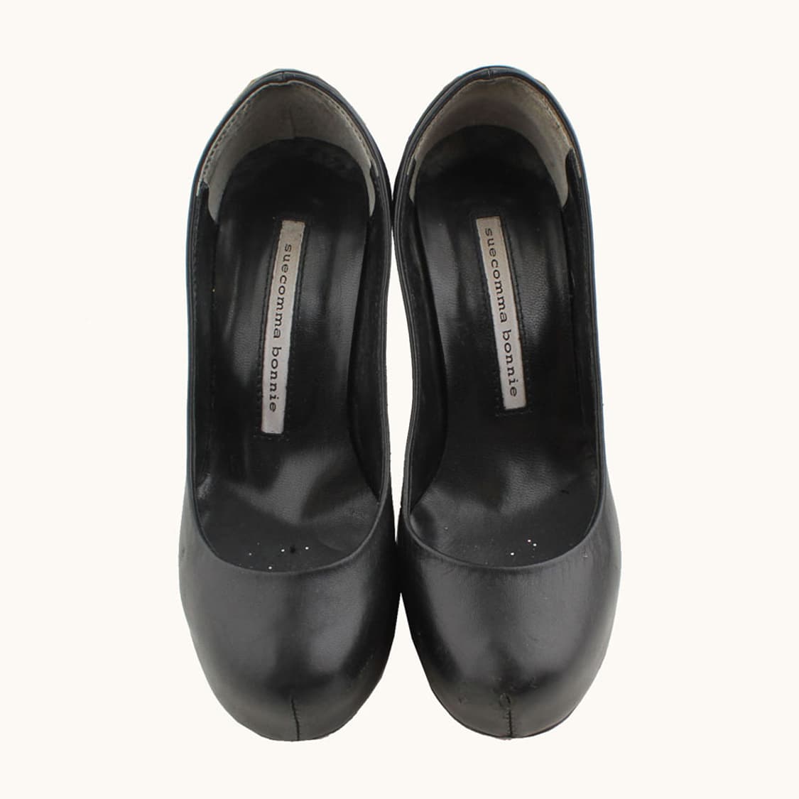 슈콤마보니 블랙&멀티시퀸 펌프스 35 상품이미지2