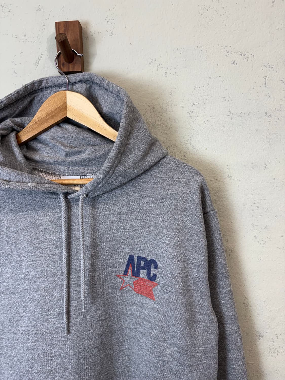 A.P.C. 아페쎄 스타로고 후드티 그레이 상품이미지2