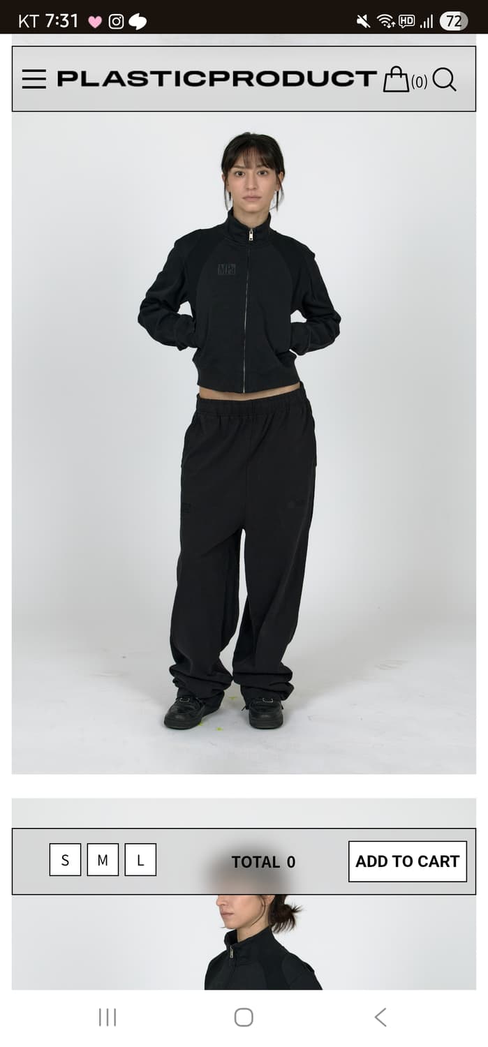 플라스틱 프로덕트 MPa CONTRAST COMFORT PANTS (S) 상품이미지1