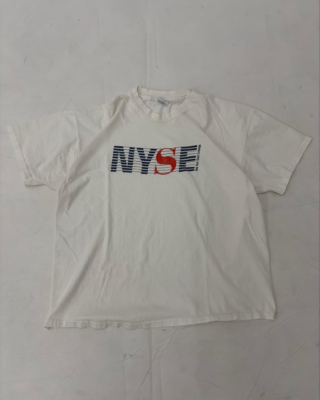 90s NYSE Tee (white) 상품이미지1