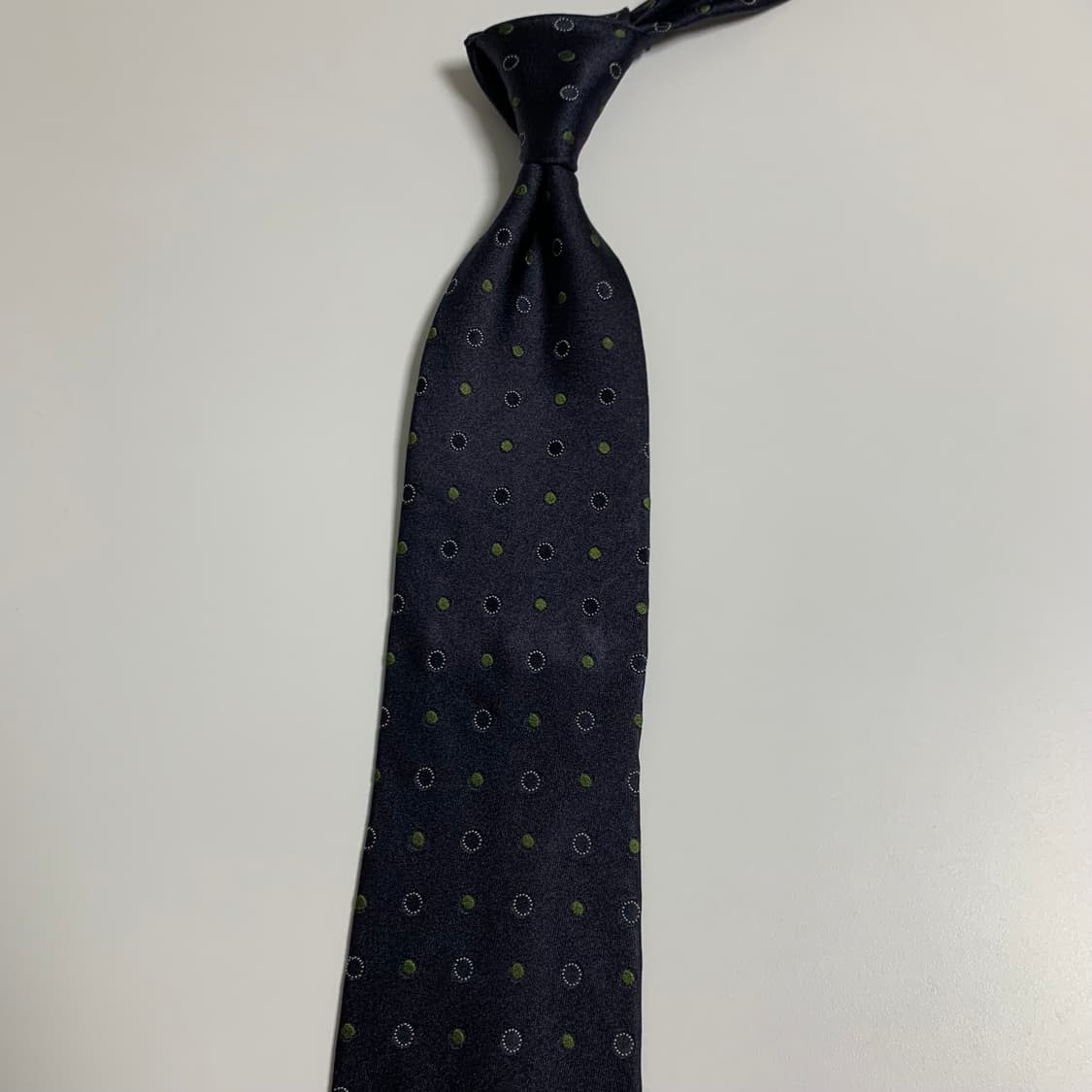 에르메네질도 제냐 도트넥타이 명품 이태리 100실크 A등급 8.8cm 상품이미지7