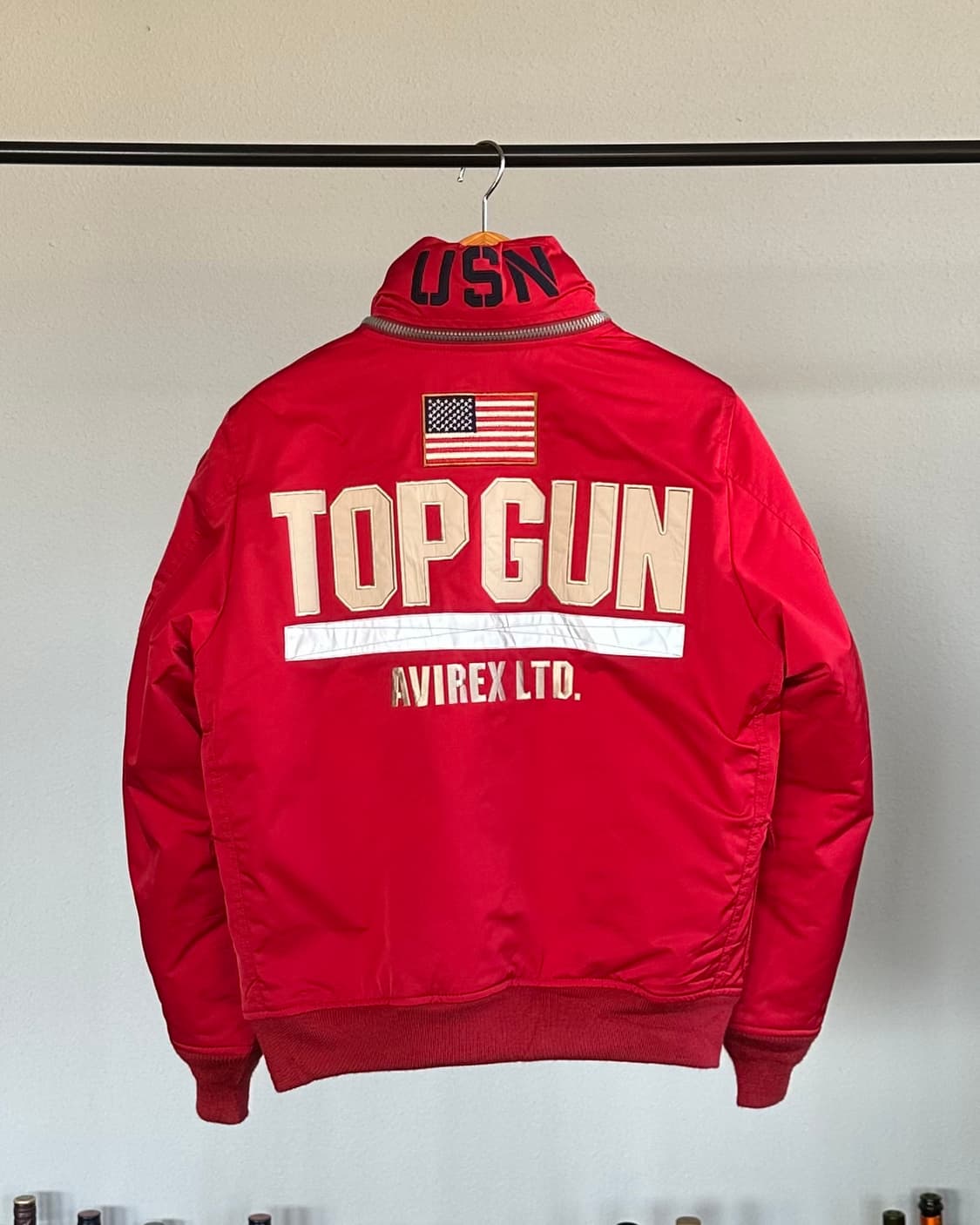 [M](새상품)아비렉스 AVIREX 탑건 TOPGUN 항공 점퍼 상품이미지2