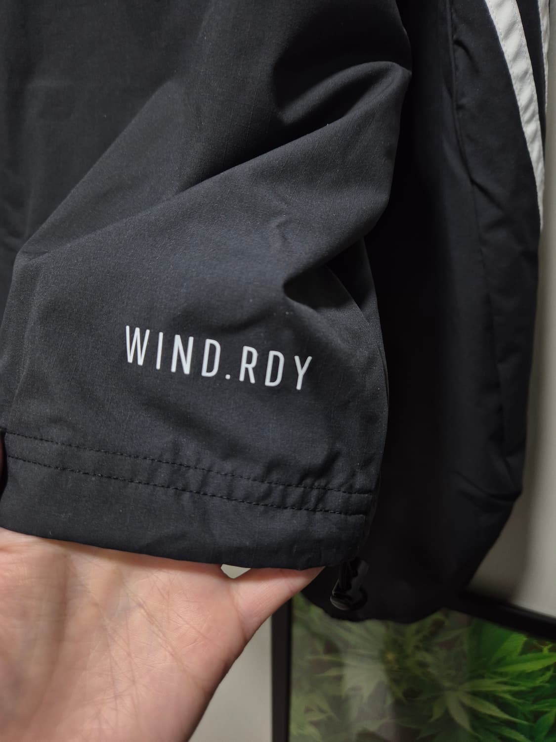 (세일)(새상품)아디다스 삼선 크롭 후드 바람막이 상품이미지7