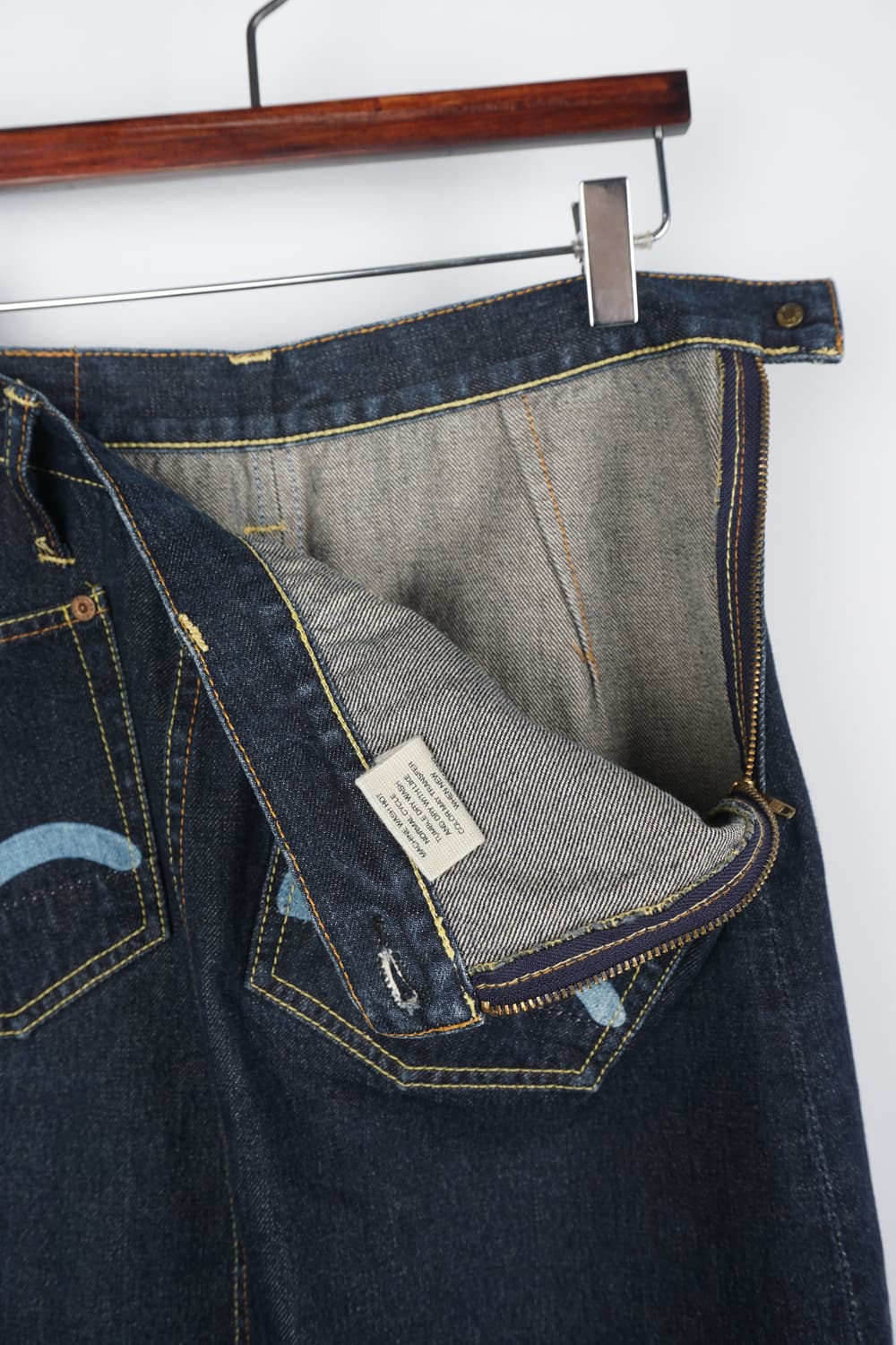 EVISU seagull denim skirt (28.3 inch) 상품이미지3