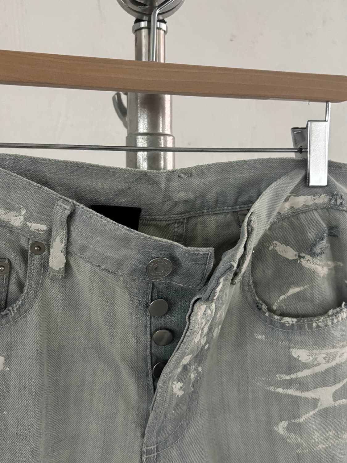 Dior 디올 옴므 09AW 페인트 스플래터 데님 팬츠 상품이미지6